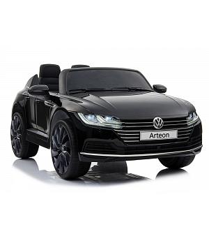 Coche eléctrico infantil Volkswagen Arteon 12v color negro con pantalla MP4 - LE3613-AC